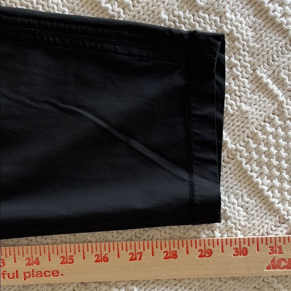 Lululemon Run With Rover Pant Double Layer Black Sz 6 - Picture 9 of 13